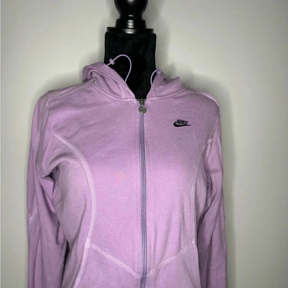 Y2K Nike vintage 2000s full zip up women’s hooded jacket size medium - Picture 2 of 14